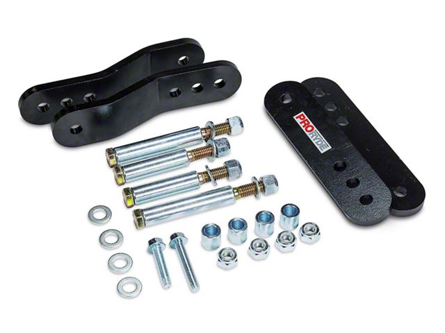 ProRYDE Frontier Adjustable Rear Leaf Spring Shackle Kit 57-4000N (05 ...
