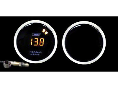 Prosport 52mm Digital Wideband Air/Fuel Ratio Gauge; Amber (Universal; Some Adaptation May Be Required)