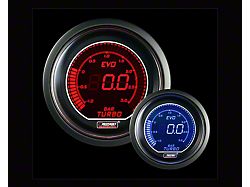 Prosport 52mm EVO Metric Series Boost Gauge; BAR; Red/Blue (Universal; Some Adaptation May Be Required)