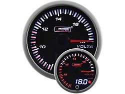 Prosport 52mm JDM Series Dual Display Volt Gauge; Electrial (Universal; Some Adaptation May Be Required)