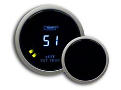 Prosport 52mm Digital Exhaust Gas Temperature Gauge; Blue (Universal; Some Adaptation May Be Required)