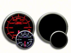 Prosport 60mm Premium Series Oil Temperature Gauge; Electrical; Amber/White (Universal; Some Adaptation May Be Required)