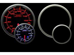 Prosport 52mm Premium Metric Series Oil Temperature Gauge; Electrical; Amber/White (Universal; Some Adaptation May Be Required)