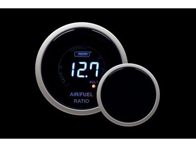 Prosport 52mm Digital Air/Fuel and Voltage Gauge; Electrical; Blue (Universal; Some Adaptation May Be Required)