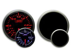 Prosport 52mm Metric Premium Series Boost Gauge; Electrical; Amber/White (Universal; Some Adaptation May Be Required)