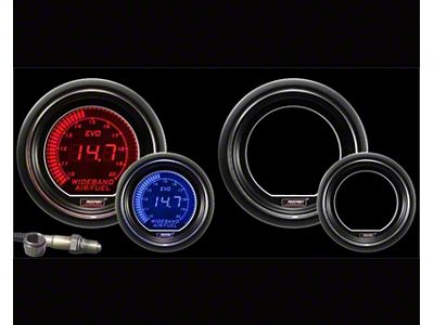 Prosport 52mm EVO Series Wideband Air Fuel Ratio Gauge with Bosch Sensor; Electrical; Blue/Red (Universal; Some Adaptation May Be Required)
