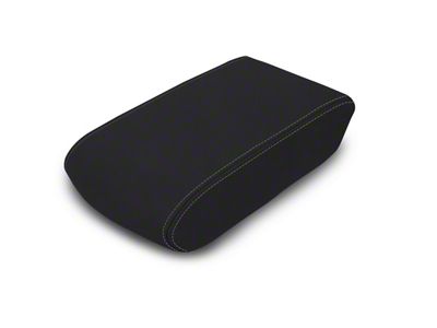 PRP Center Console Cover; Black and Olive Green Vinyl (10-24 4Runner)