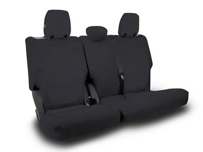 PRP Rear Bench Seat Cover; All Black (21-25 Bronco 4-Door)