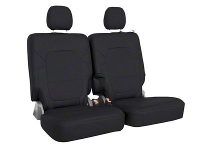 PRP Rear Seat Cover; All Black (21-25 Bronco 2-Door)