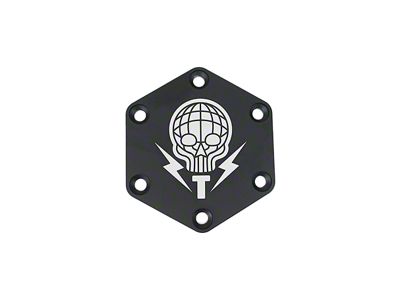 PRP Steering Wheel Center Cap for RPR Steering Wheels; Terra Crew Death Grip (Universal; Some Adaptation May Be Required)