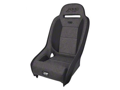 PRP Comp Elite Suspension Seat; Gray (Universal; Some Adaptation May Be Required)