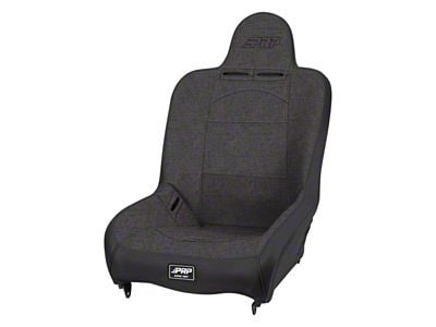PRP Premier High Back Suspension Seat; Gray (Universal; Some Adaptation May Be Required)