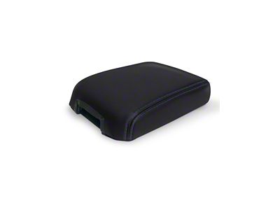 PRP Center Console Cover; Black and Navy Blue Vinyl (16-23 Tacoma)