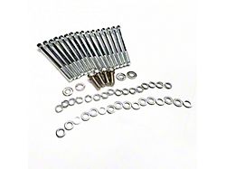 PRW Power Valve Cover Bolt Kit; Chrome (93-98 V8 Jeep Grand Cherokee ZJ)