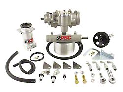 PSC Motorsports Extreme Duty Steering Cylinder Assist Kit for 38 to 42-Inch Tall Tires (95-02 Jeep Wrangler YJ & TJ)