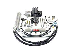 PSC Motorsports Weld-On Cylinder Assist EHPS Steering Kit for 6.75-Inch Aftermarket Front Axle and 1.75-Inch Tie Rod (20-25 Jeep Gladiator JT)