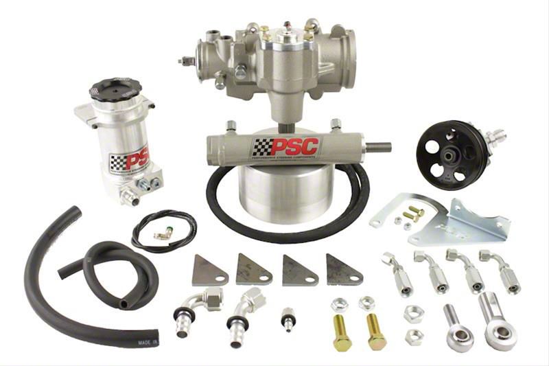 PSC Motorsports Jeep Wrangler Big Bore Cylinder Assist Steering Kit for