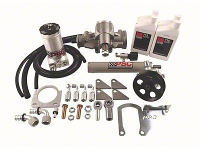 PSC Motorsports Big Bore XDR Cylinder Assist Steering Kit for 8-Inch Stroke Axle (97-02 4.0L Jeep Wrangler TJ)