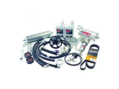 PSC Motorsports Complete Power Steering Pump Kit (18-25 2.0L Jeep Wrangler JL)