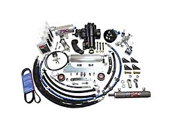 PSC Motorsports Cylinder Assist Steering Kit for 6.75-Inch Lock to Lock Front Axle and 2-Inch Tie Rod Clamp (18-25 2.0L Jeep Wrangler JL w/o eTorque)