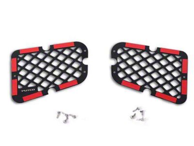 Putco 10th Anniversary Bumper Grille Inserts; Black (07-18 Jeep Wrangler JK)