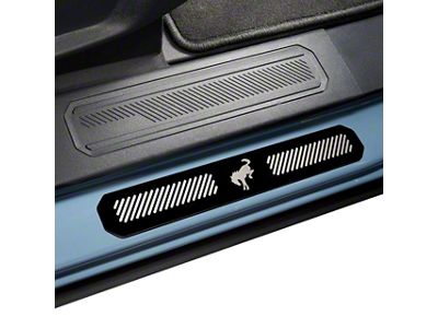Putco Black Platinum Door Sills with Bronco Logo (21-25 Bronco 4-Door)