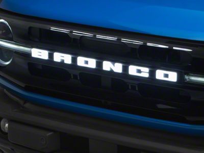 Putco Luminix LED Grille Emblem (21-25 Bronco w/o Forward Facing Camera, Excluding Raptor)