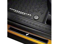 Putco Black Platinum Door Sills with Bronco Logo (21-25 Bronco Sport)