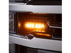 Putco Stinger LED Lighthead; Amber, White and Blue Strobe (Universal; Some Adaptation May Be Required)