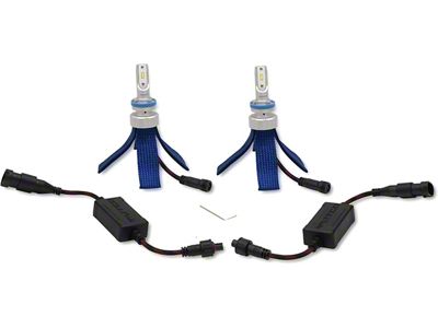 Putco Nitro-Lux LED Fog Light Bulbs; H9/H8 (16-23 Tacoma)
