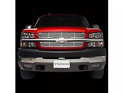 Putco Liquid Mesh Upper Grille Overlay; Chrome (08-15 Titan)