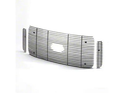 Putco Shadow Billet Upper Overlay Grille; Polished (04-07 Titan)