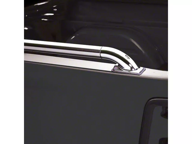 Bed Locker Side Rails Putco Titan SSR Locker Side Bed Rails 59847 (17-24 Titan w/ 5-1/2-Foot ...