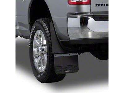 Putco Solid Mud Skins; High-Density Polyethylene; Rear (16-24 Titan XD)