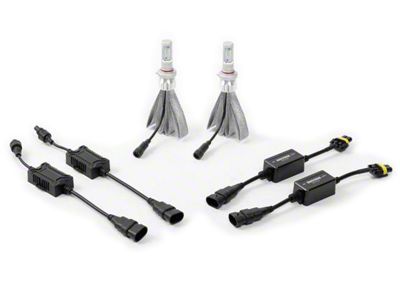 Putco Nitro-Lux LED Headlight Bulbs with Anti-Flicker Harness; High Beam; 9005 (07-13 Tundra)