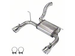 Pypes Dual Axle-Back Exhaust System with Polished Tips (18-26 2.0L or 3.6L Jeep Wrangler JL)