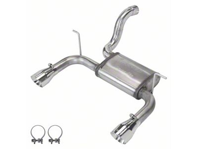 Pypes Dual Axle-Back Exhaust System with Polished Tips (18-25 2.0L or 3.6L Jeep Wrangler JL)