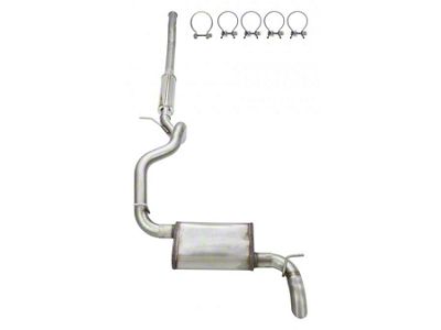 Pypes Street Pro High Clearance Cat-Back Exhaust System (18-25 3.6L Jeep Wrangler JL)