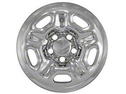 15-Inch Wheel Covers; Chrome (05-15 Tacoma)