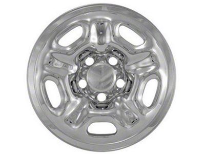 15-Inch Wheel Covers; Chrome (05-15 Tacoma)