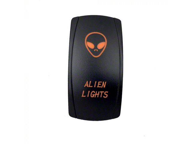 Alien Riding Bronco Quake LED Bronco 2-Way Alien Lights Rocker Switch; Amber QRS499 ...