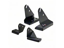 Quake LED 42-Inch Straight LED Light Bar Windshield Mounting Brackets with Side Perch Kit (21-26 Bronco)