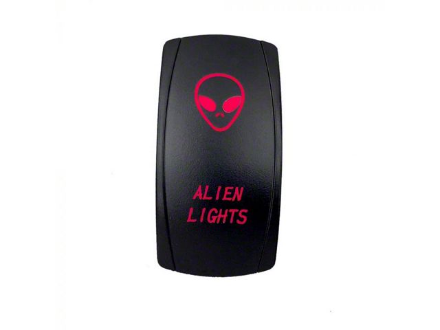 Quake LED Frontier 2-Way Alien Lights Rocker Switch; Green QRS666 ...