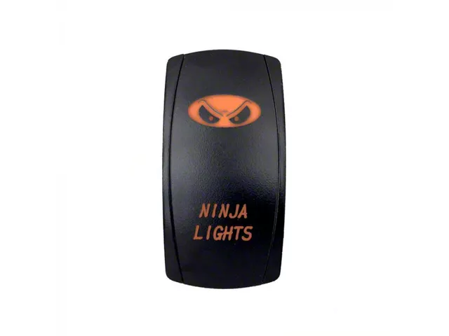 Quake LED Frontier 2-Way Ninja Lights Rocker Switch; Amber QRS607 ...