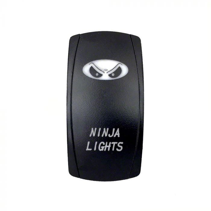 Quake LED Frontier 2-Way Ninja Lights Rocker Switch; White QRS679 ...