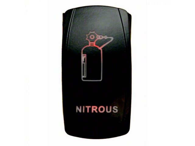 Quake LED Frontier 2-Way Nitrous Rocker Switch; Red QRS280 (Universal ...