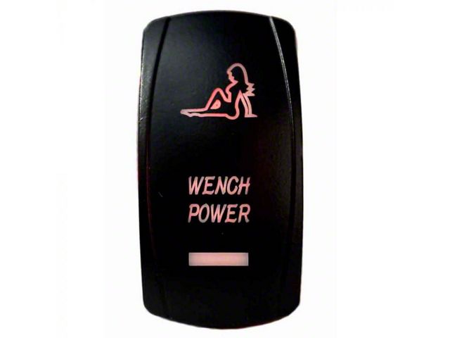 Quake LED Frontier 2-Way Wench Power Rocker Switch; Red QRS288 ...