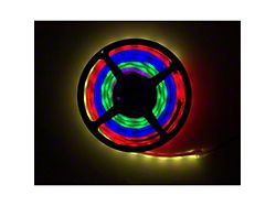Quake LED HD RGB LED Strip Light; 16-Foot