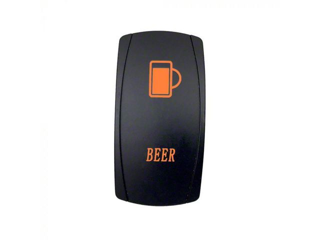 Quake LED Jeep Gladiator 2-Way Beer Rocker Switch; Amber QRS488 ...