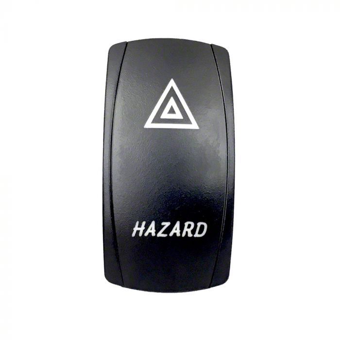 Quake LED Jeep Gladiator 2Way Hazard Rocker Switch; White QRS651